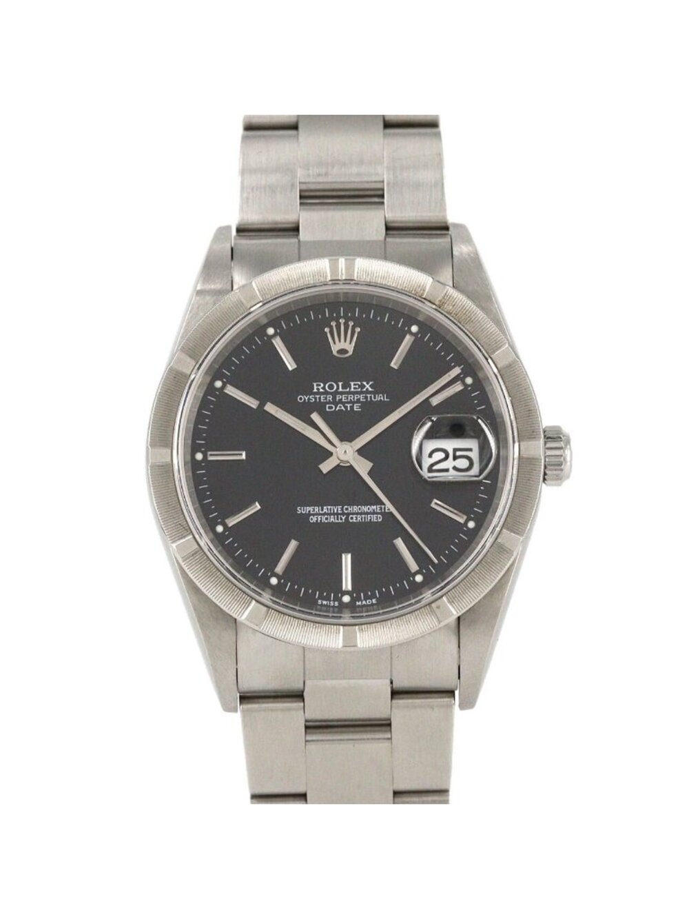 Rolex Oyster Perpetual Date SS Automatic